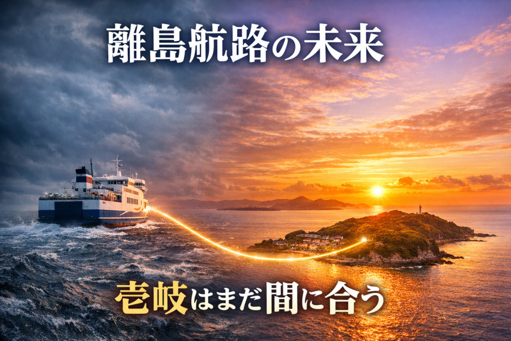 離島航路の未来を語る｜壱岐と喜界島から見えた課題と可能性